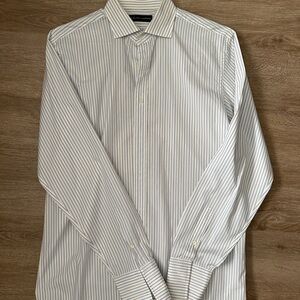 Mens Ralph Lauren Black Label French Cuff Shirt Size 16 34/35